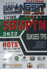Image of Wangsit SBMPTN 2022 : Sukses TPS